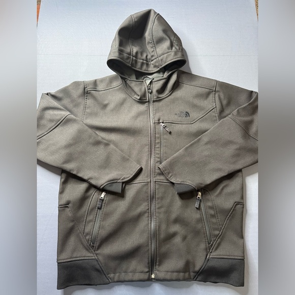 The North Face Men's TNF APEX BOROD Hoodie Full Zip Jacket Sz XLarge Black - Picture 1 of 7